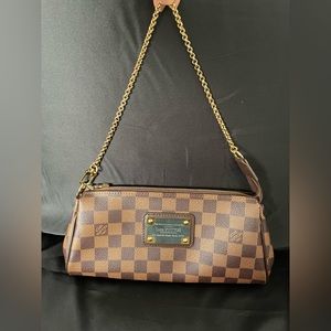 Louis Vuitton Damier Ebene Eva handbag